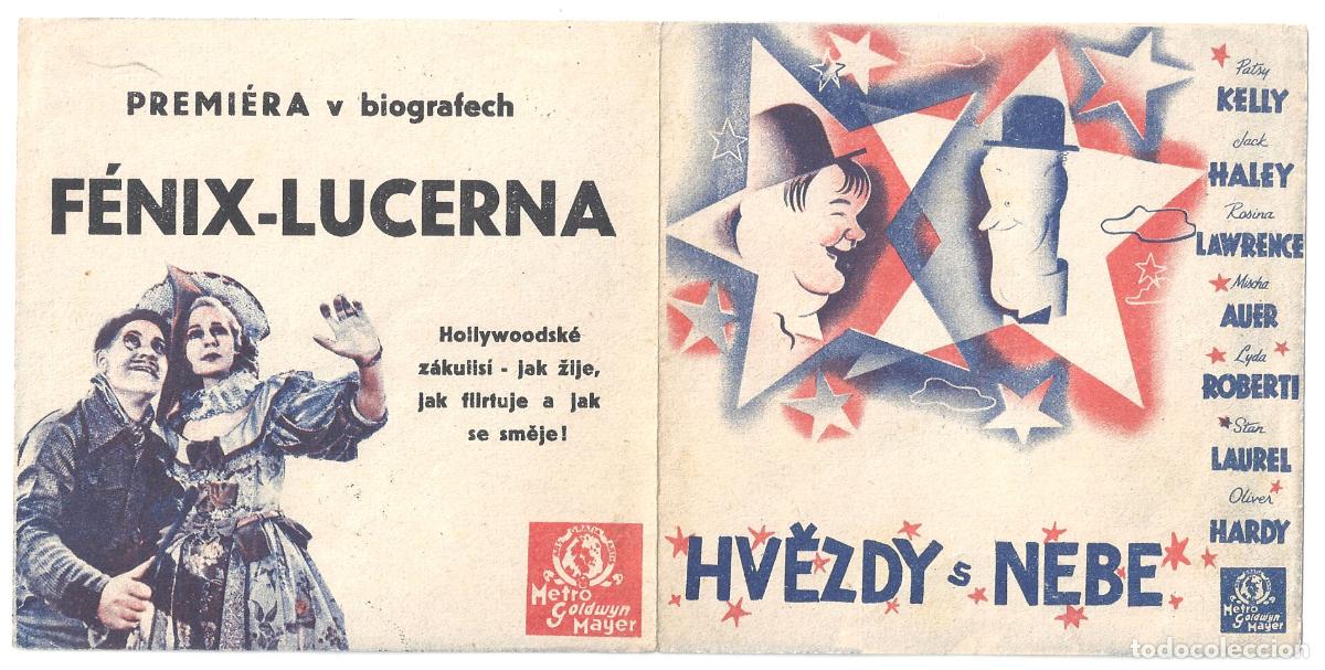 Cine: PTCC7 26 PICK A STAR PROGRAMA DOBLE CHECO STAN LAUREL OLIVER HARDY - Foto 2