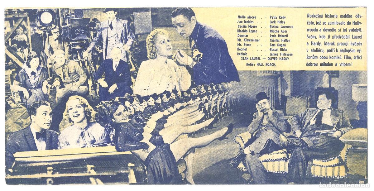 Cine: PTCC7 26 PICK A STAR PROGRAMA DOBLE CHECO STAN LAUREL OLIVER HARDY - Foto 3