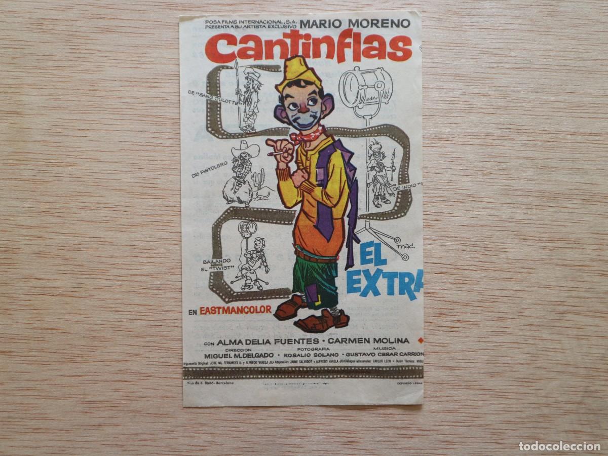 Cine: PROGRAMA DE CINE EL EXTRA CANTINFLAS CON PUBLICIDAD - Foto 1