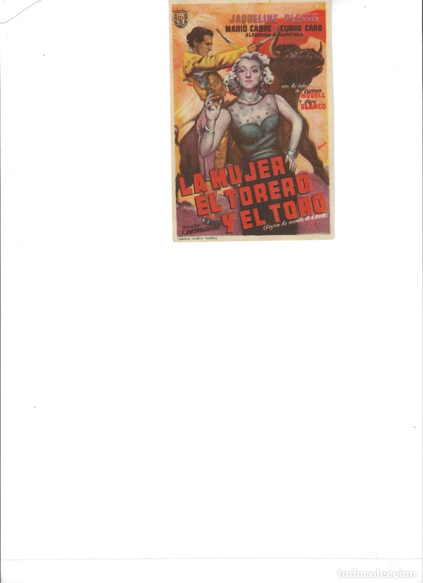 Cine: LA MUJER EL TORERO Y EL TORO, SP - Foto 1