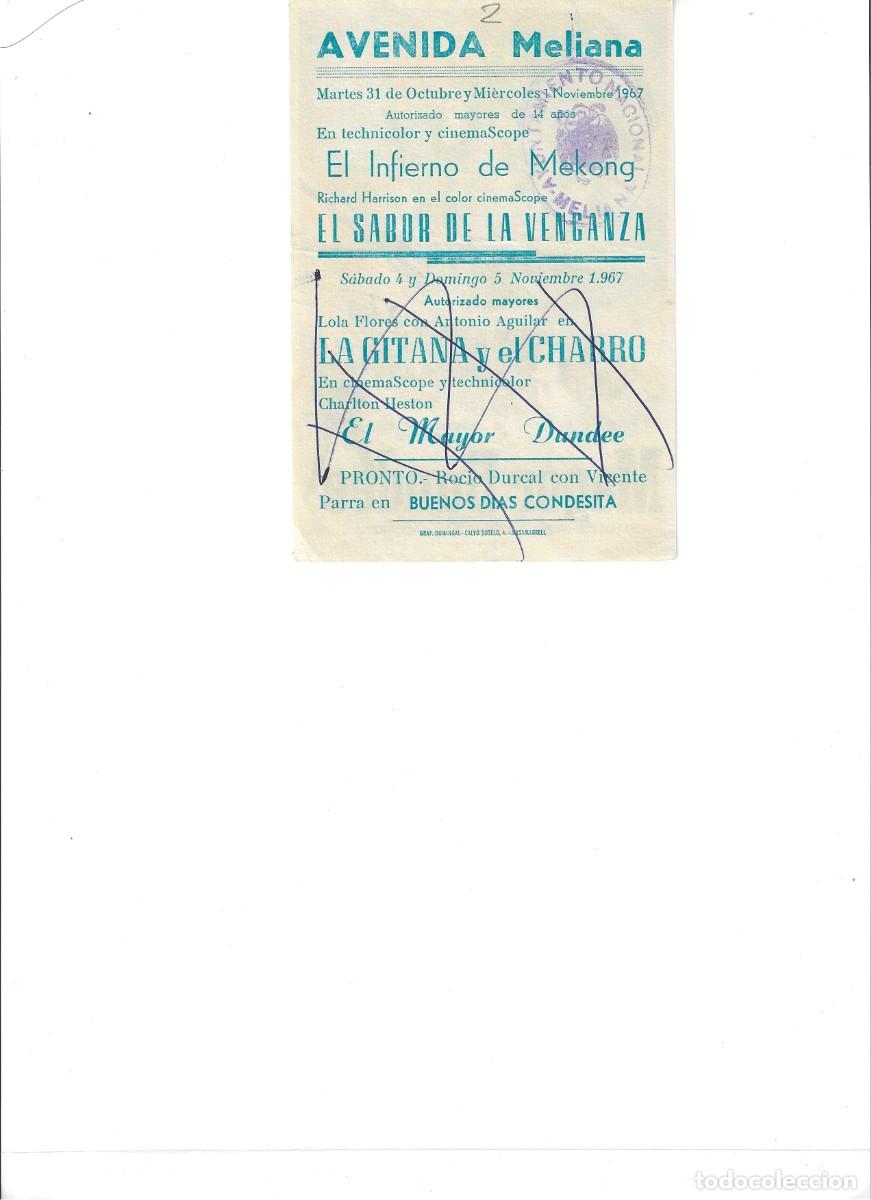 Cine: MAYOR DUNDEE, CON PUBLICIDAD - Foto 2