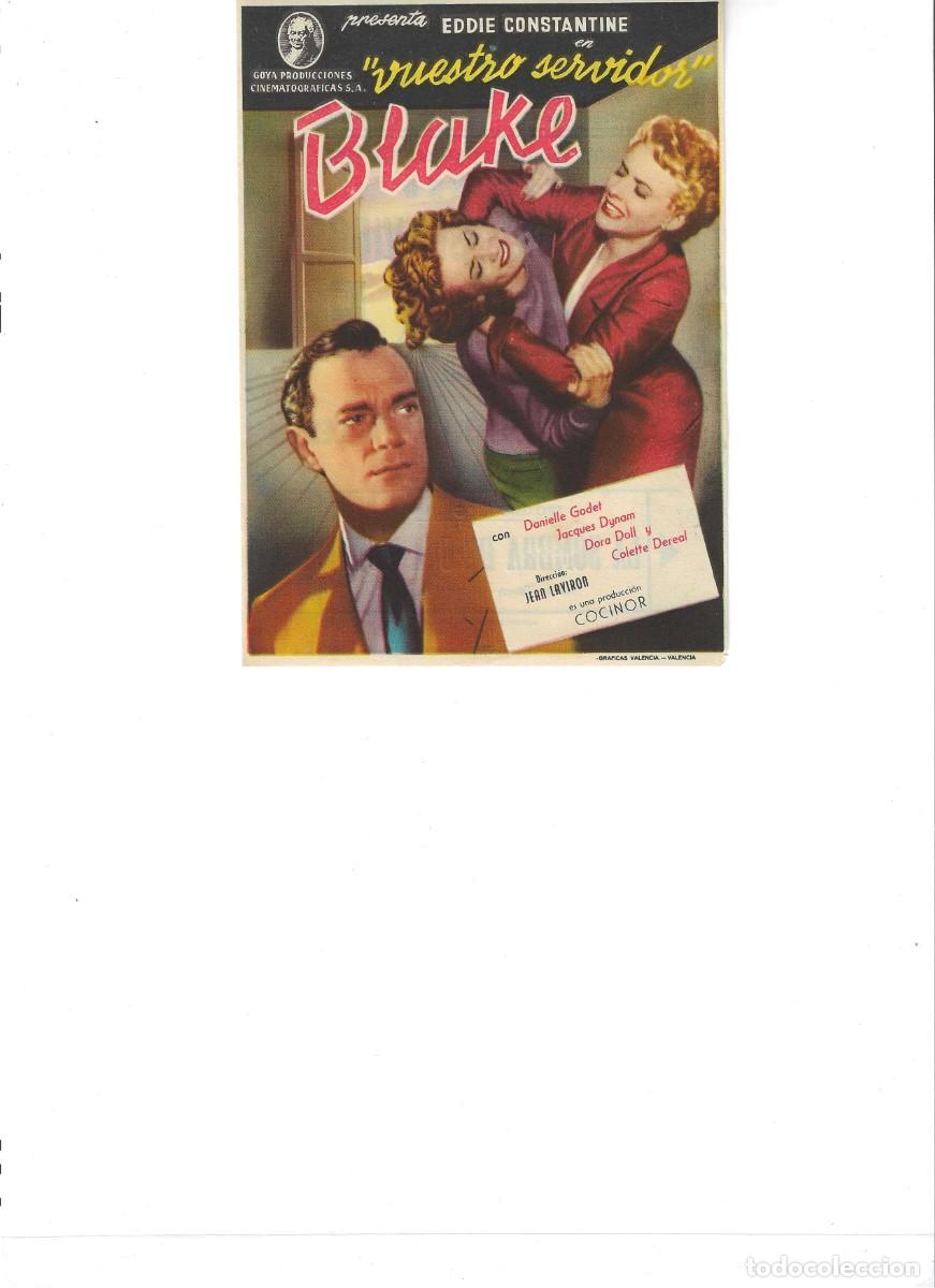 Cine: VUESTRO SERVIDOR BLAKE. CP - Foto 1