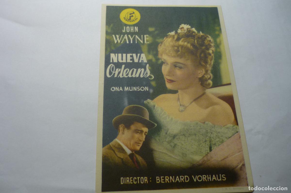 Cine: programa nueva orleans john wayne publicidad alhambra zaragoza - Foto 1