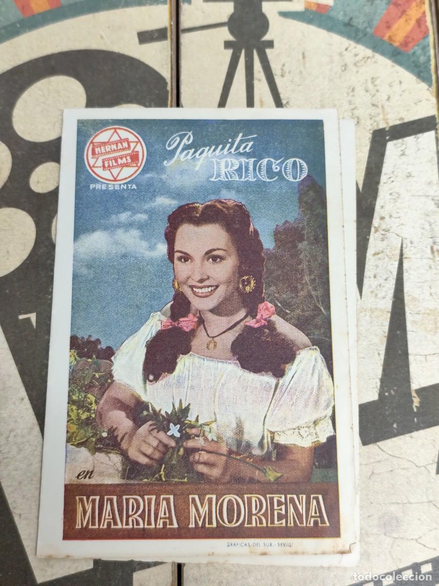 Cine: Mar&iacute;a Morena Doble Cancionero - Foto 1
