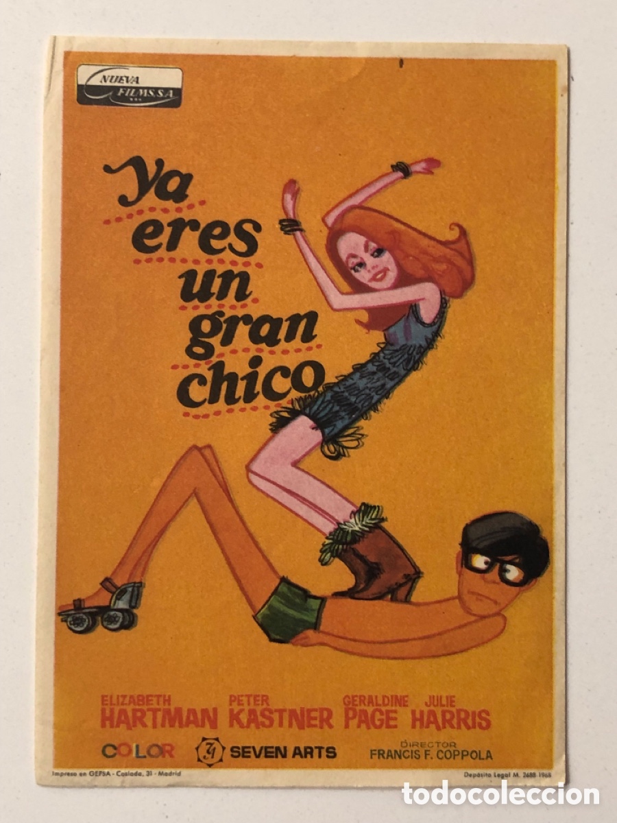 Cine: Programa ya eres un gran chico Elizabeth Hartman A14 - Foto 1