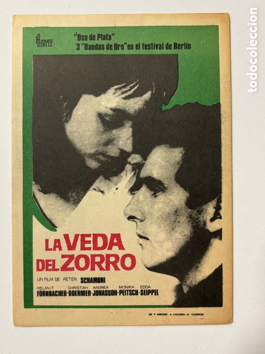 Cine: Programa la veda del zorro A24V4 - Foto 1