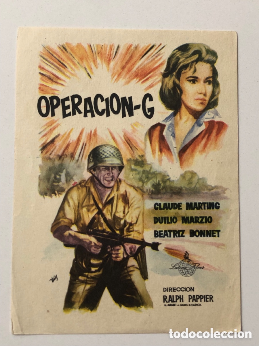 Cine: Programa operaci&oacute;n G Duilio Marzio A24V5 - Foto 1