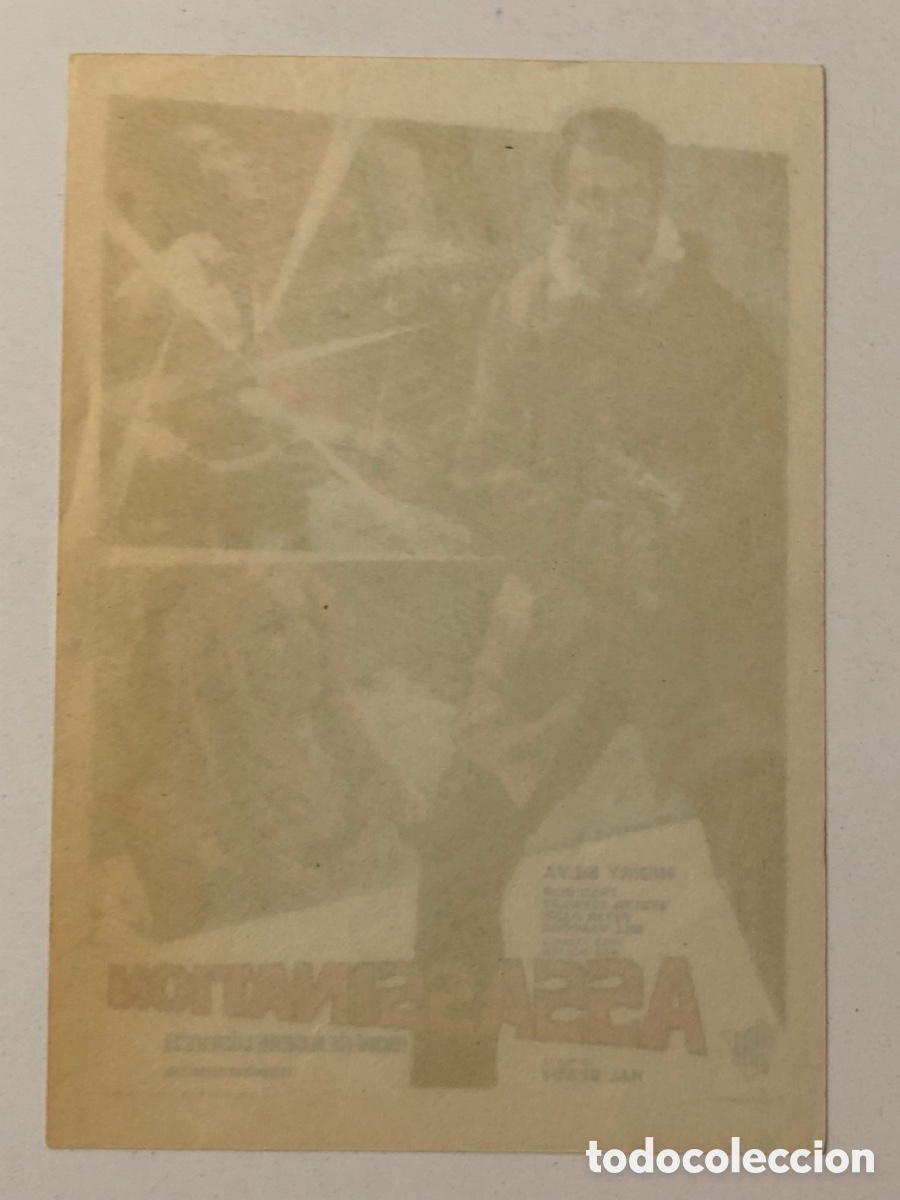 Cine: Programa assassination Henry silva A24V6 - Foto 2