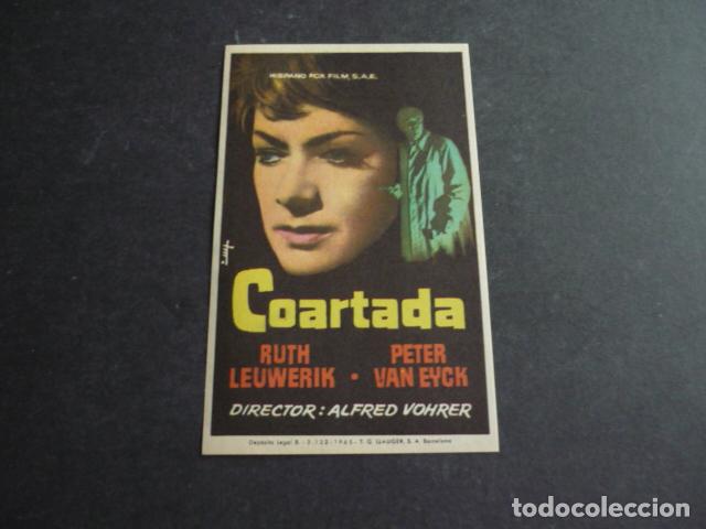 Cine: COARTADA PROGRAMA DE MANO SIN PUBLICIDAD - Foto 1