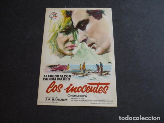 Cine: LOS INOCENTES PROGRAMA DE MANO SIN PUBLICIDAD - Foto 1