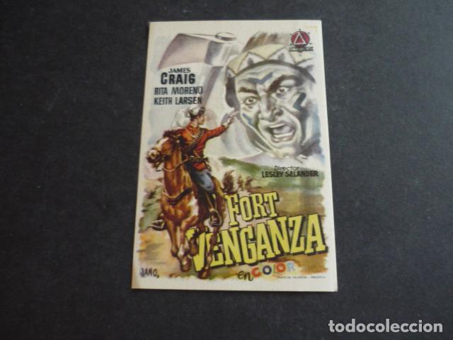 Cine: FORT VENGANZA PROGRAMA DE MANO SIN PUBLICIDAD - Foto 1