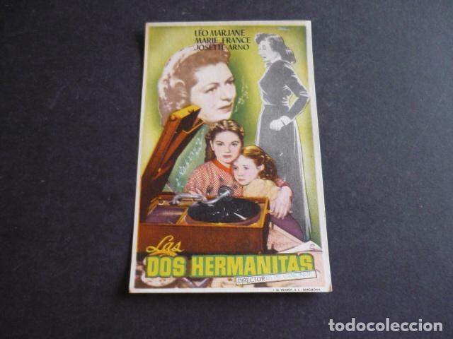 Cine: LAS DOS HERMANITAS PROGRAMA DE MANO SIN PUBLICIDAD - Foto 1