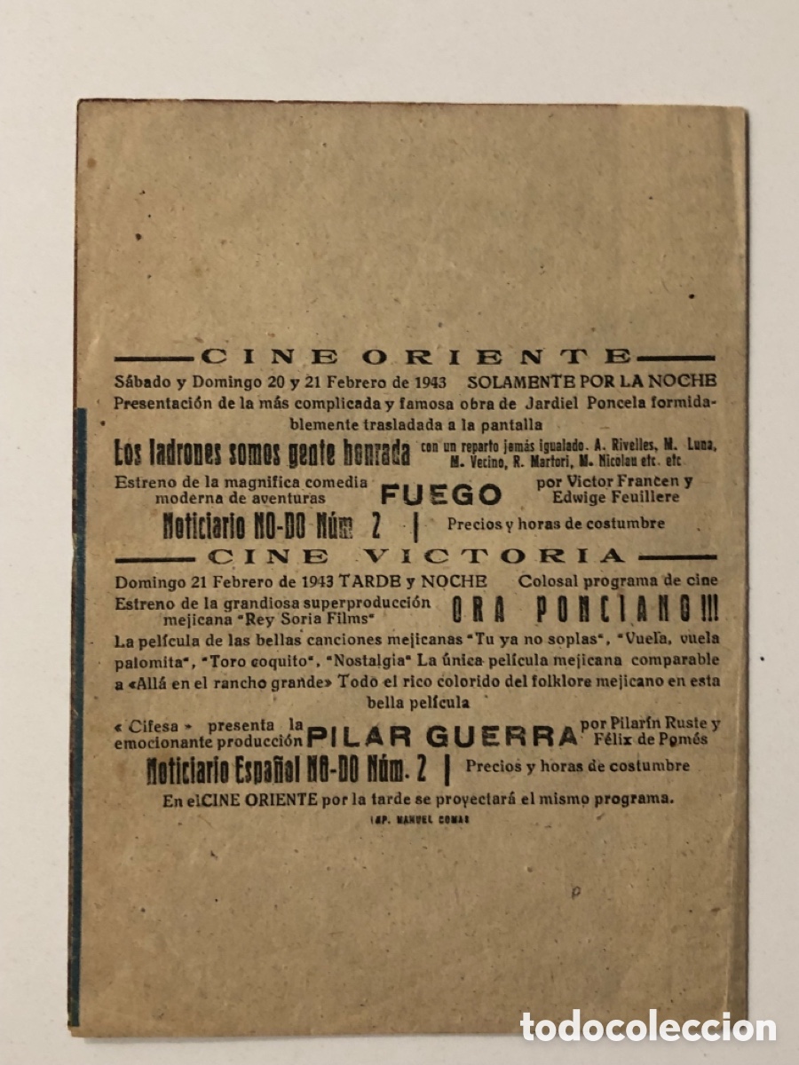 Cine: Programa Ora Ponciano con publicidad cine oriente A13 - Foto 3