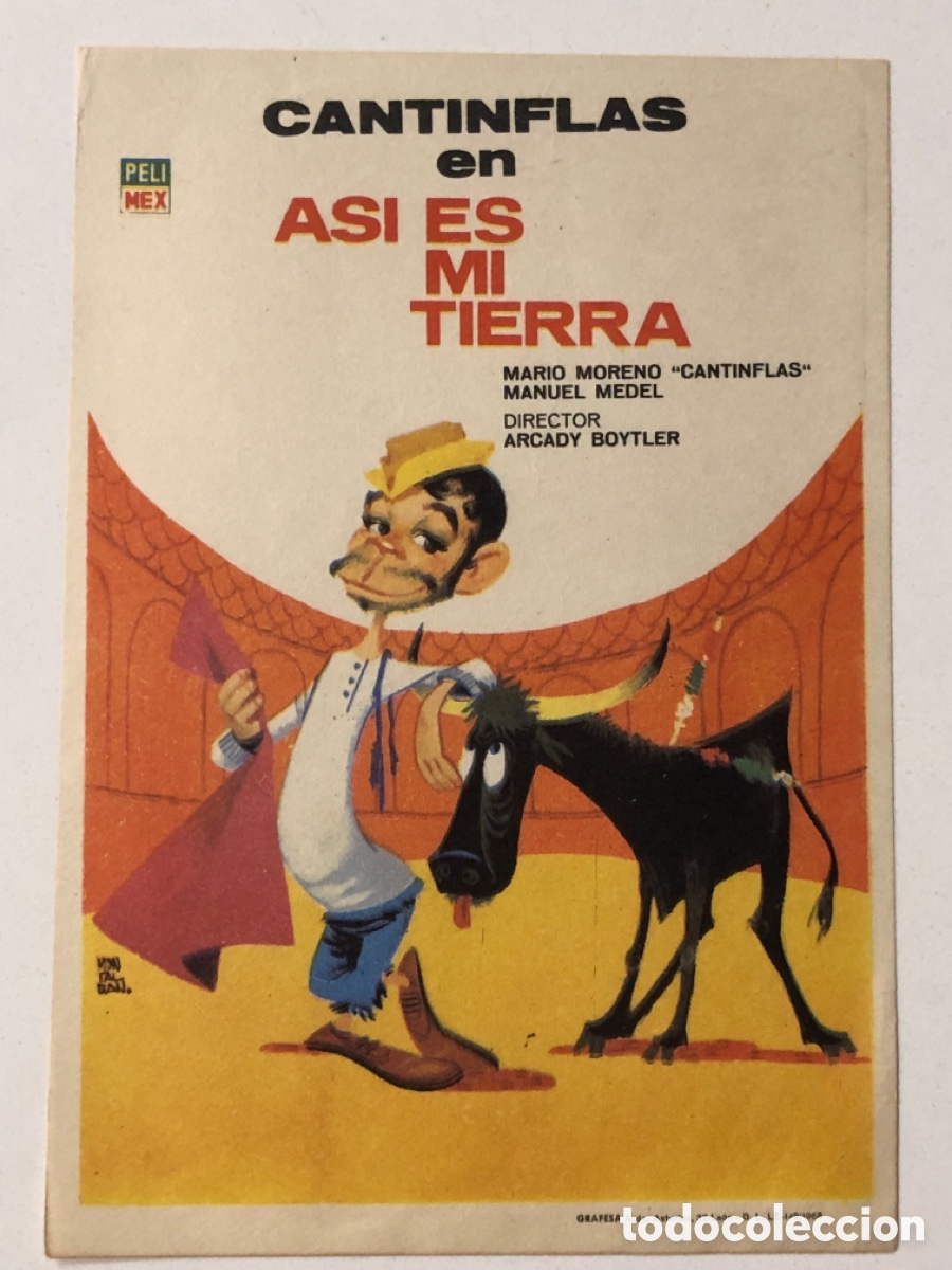 Cine: Programa as&iacute; es mi tierra Cantinflas A25 - Foto 1