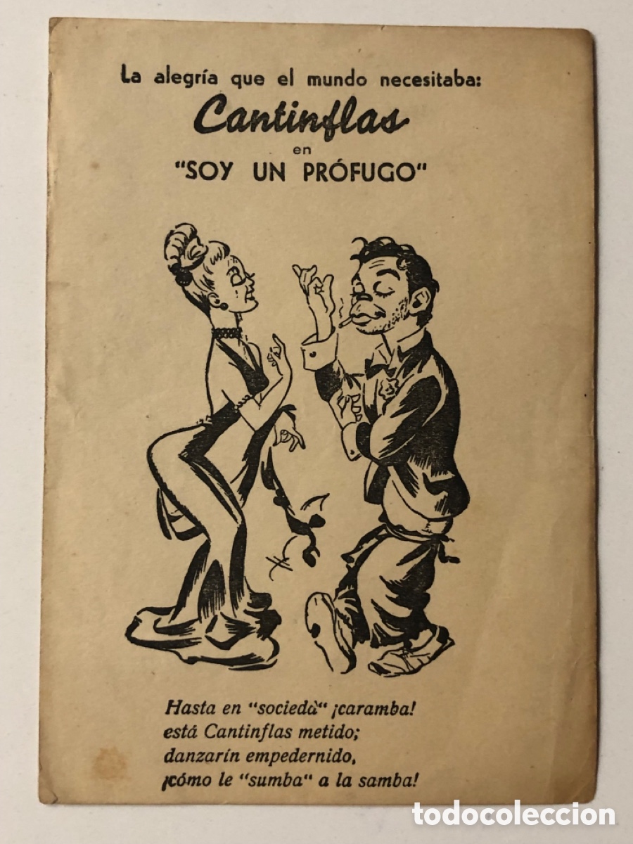 Cine: Programa soy un pr&oacute;fugo Cantinflas A25 - Foto 1