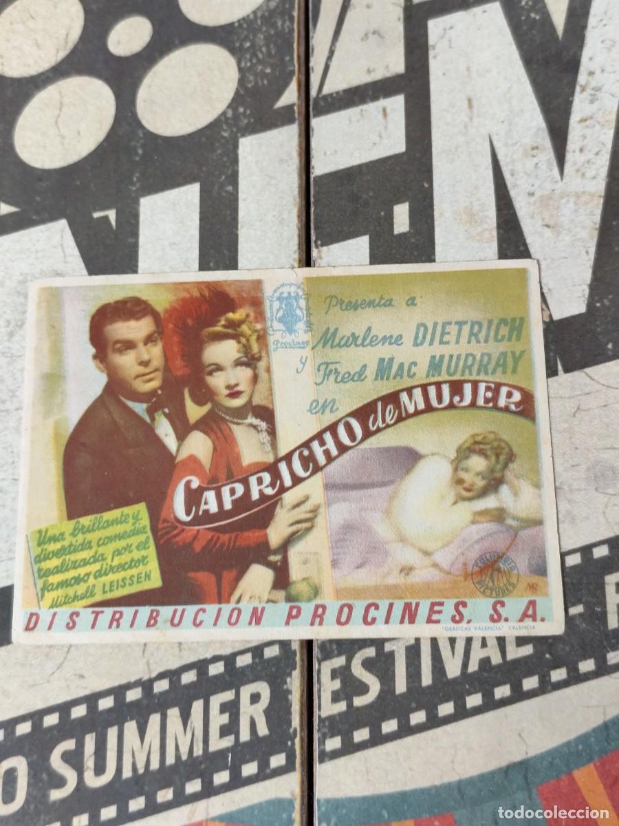 Kino: Capricho de mujer con publicidad Cine Avenida