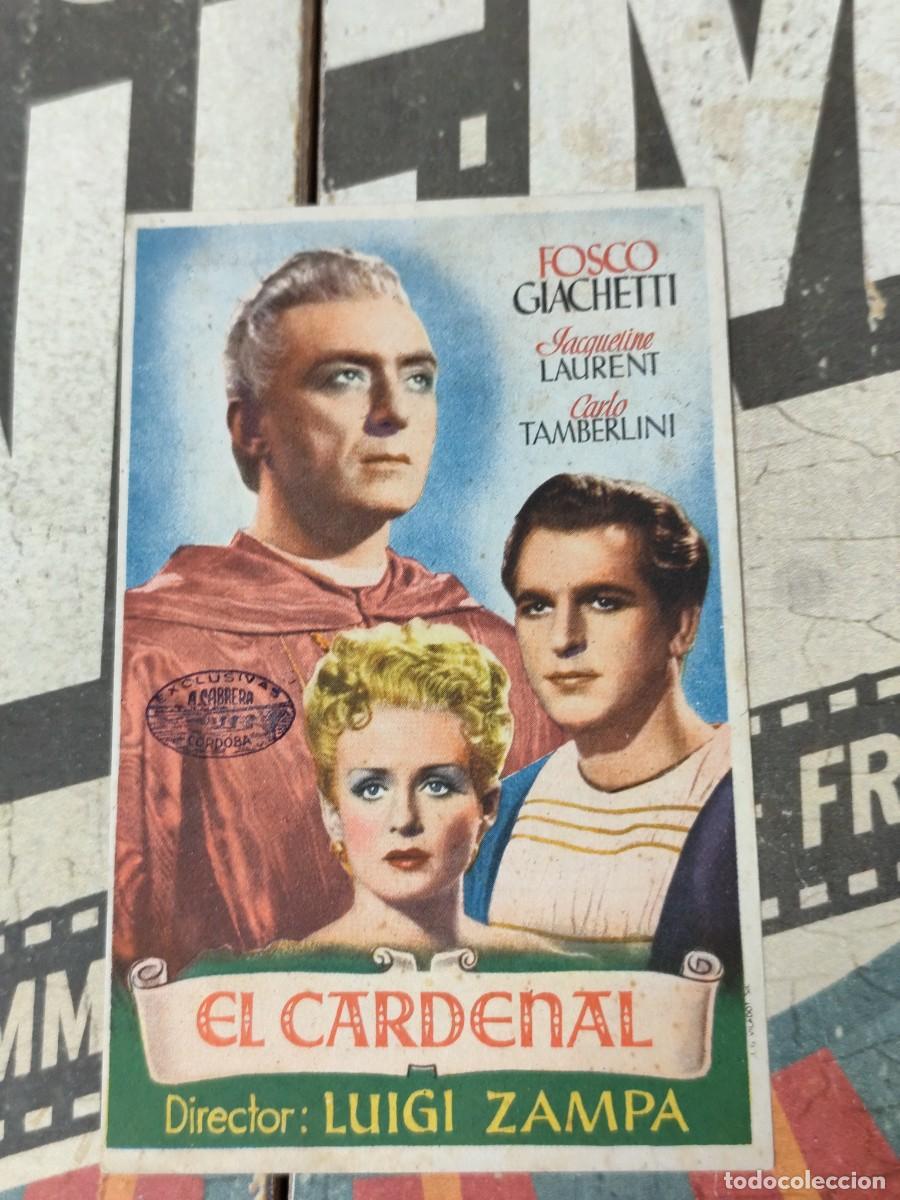 Cine: El cardenal con publicidad Teatro Cervantes
