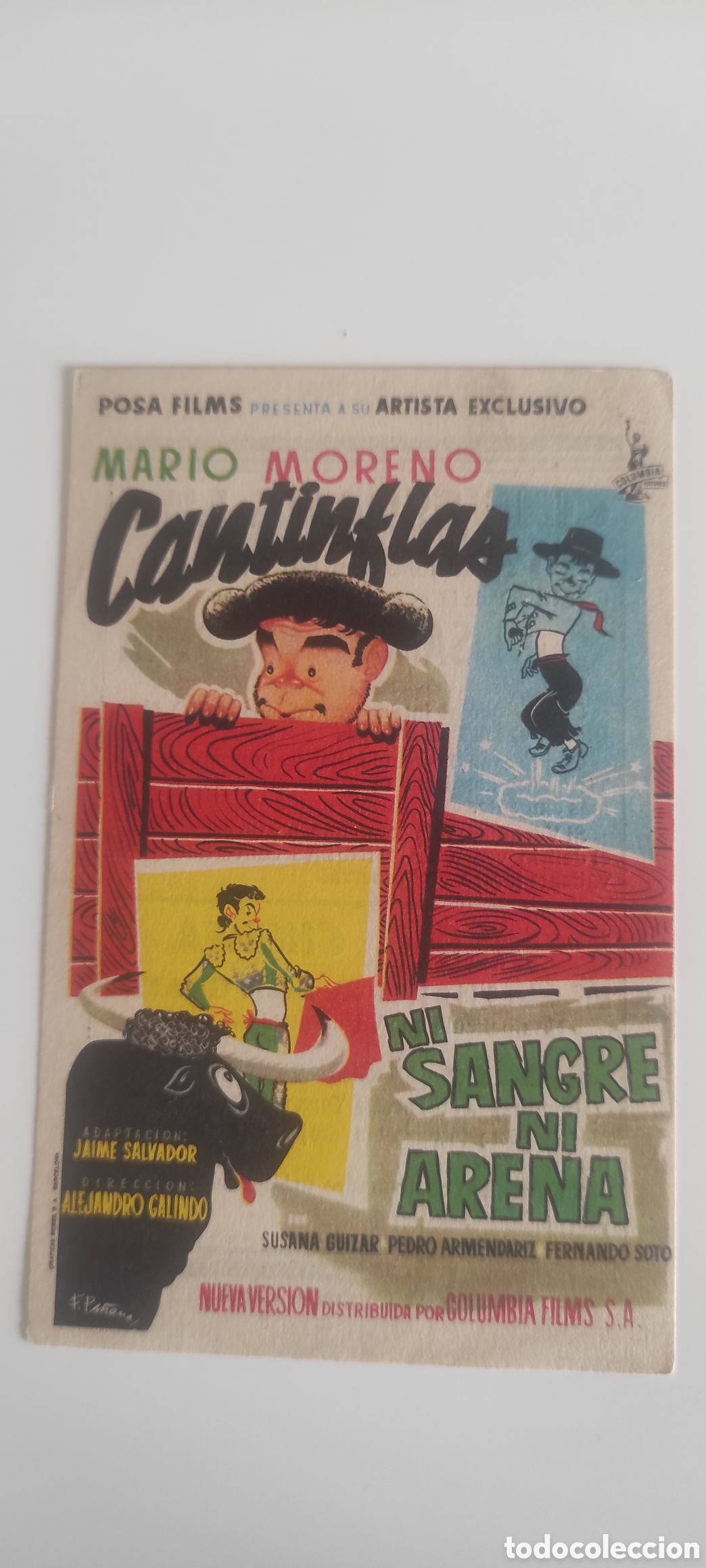 Cine: 5 programas de mano de Cantinflas. Originales. Cine - Foto 2