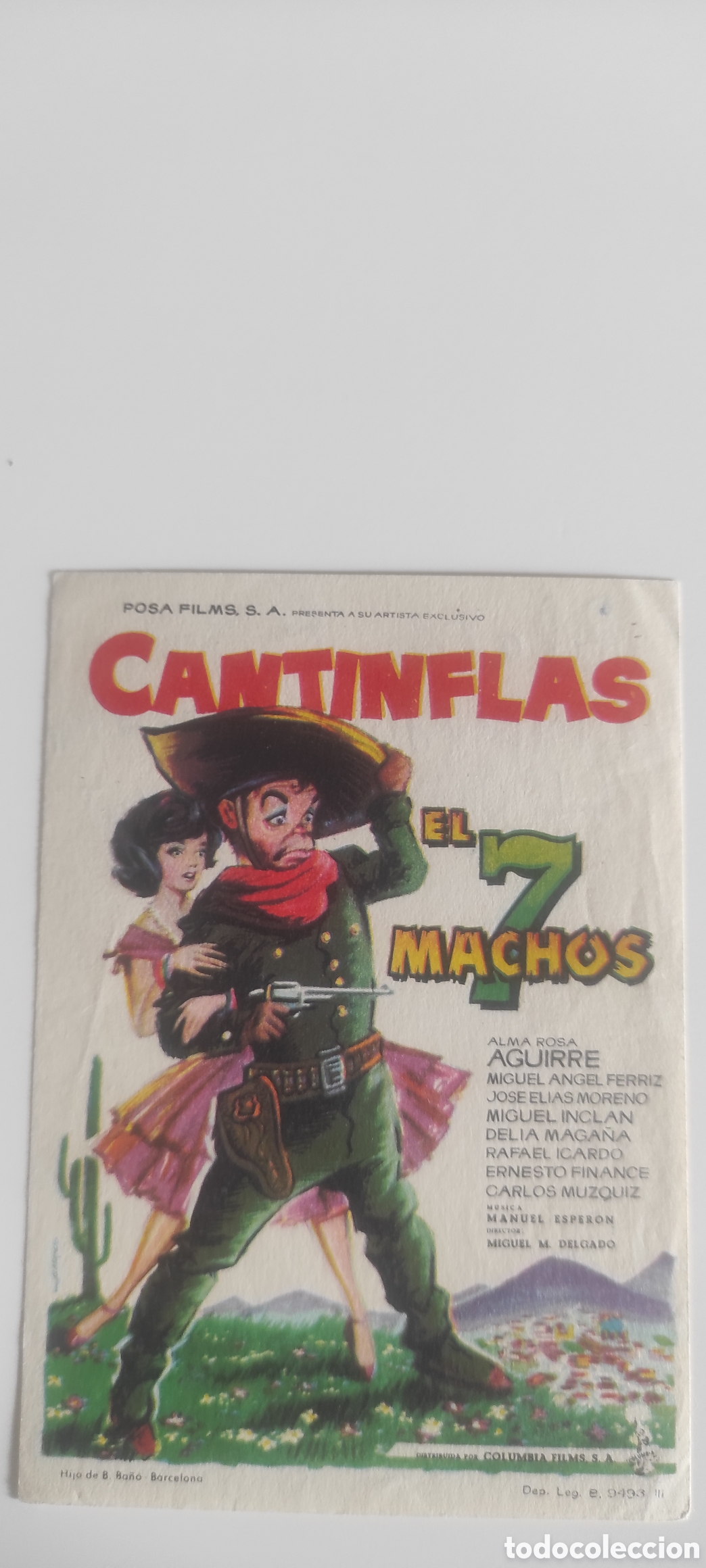 Cine: 5 programas de mano de Cantinflas. Originales. Cine - Foto 3