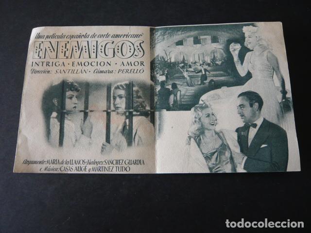Cine: ENEMIGOS PROGRAMA DE MANO DOBLE SIN PUBLICIDAD - Foto 2
