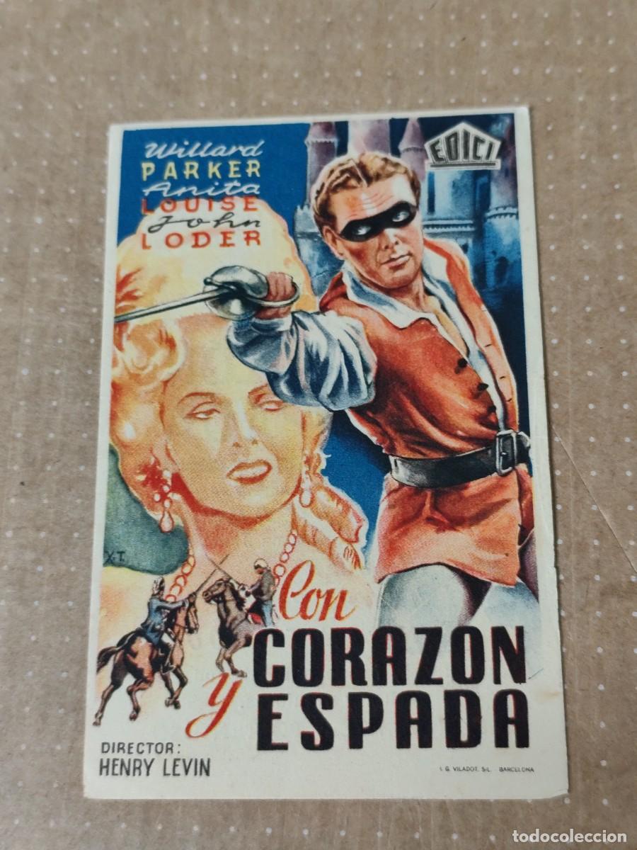 Cine: Con coraz&oacute;n y espada con publicidad Cine Goya - Foto 1