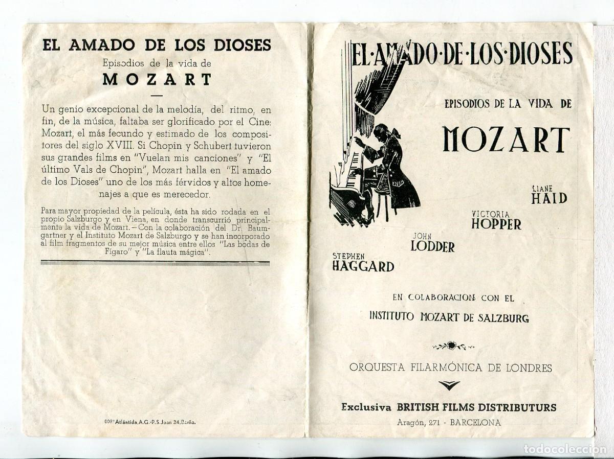 Cine: EL AMADO DE LOS DIOSES, con John Lodder. - Foto 1