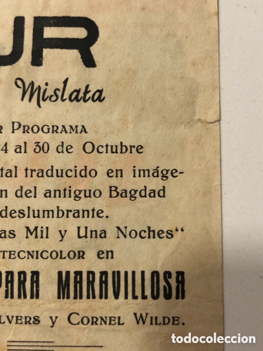 Cine: Programa Cantinflas en el circo con publicidad cine sur mislata A25 - Foto 3