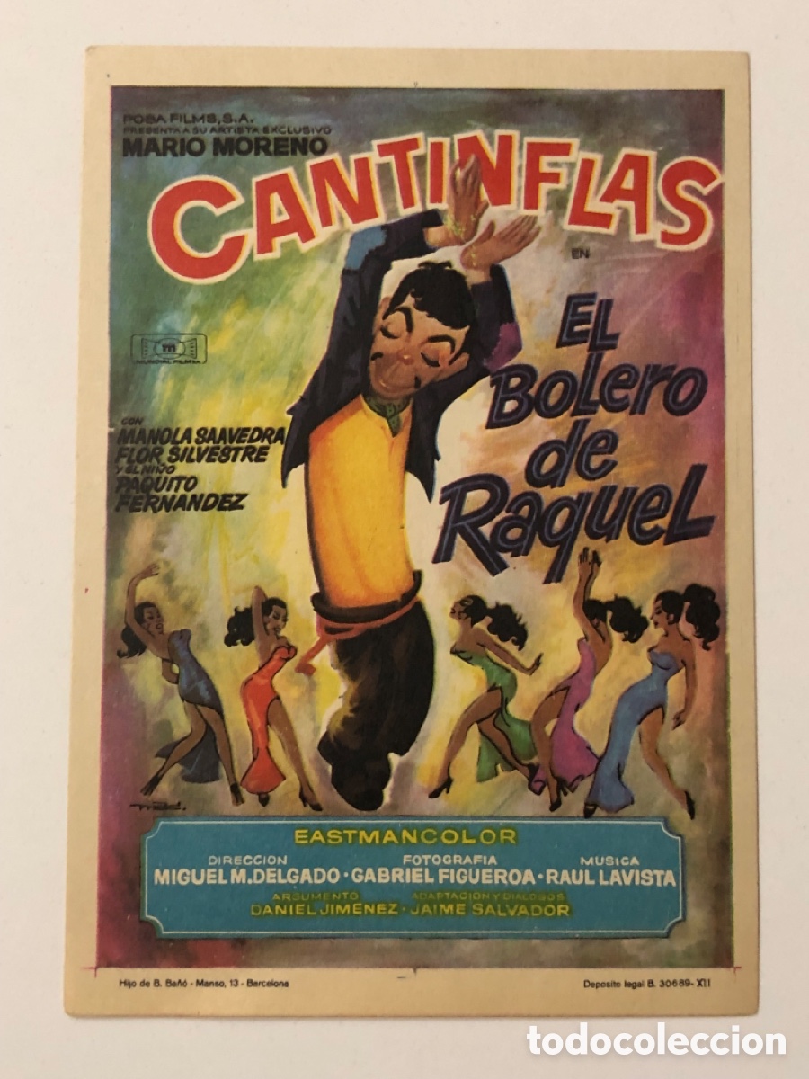 Cine: Programa el bolero de Raquel Cantinflas A25 - Foto 1