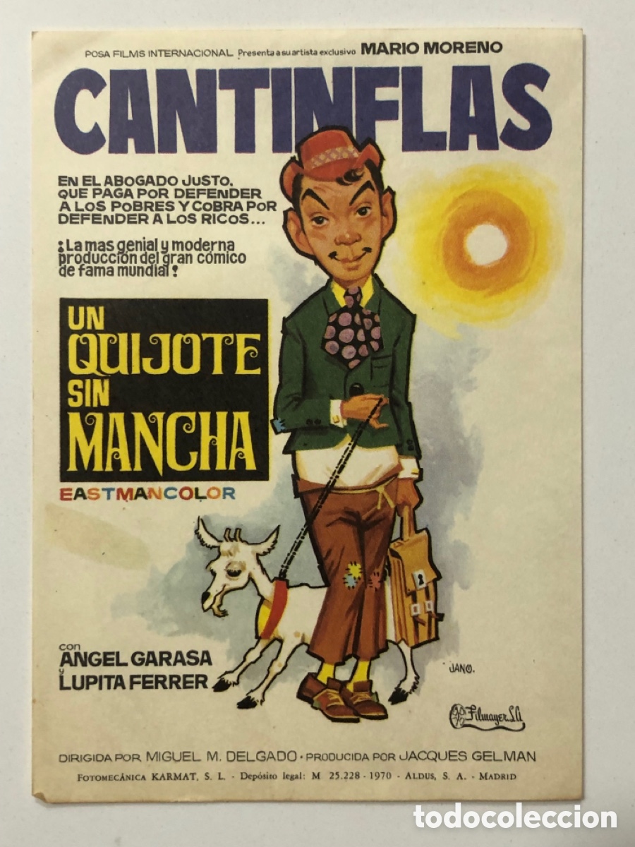 Cine: Programa un quijote sin mancha Cantinflas A25 - Foto 1