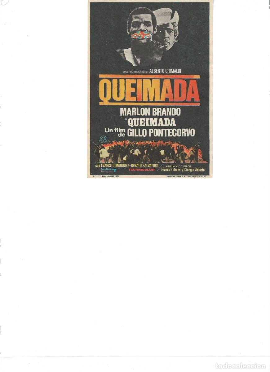 Cine: QUEINADA, FOLLETO SIN PUBLICIDAD - Foto 1