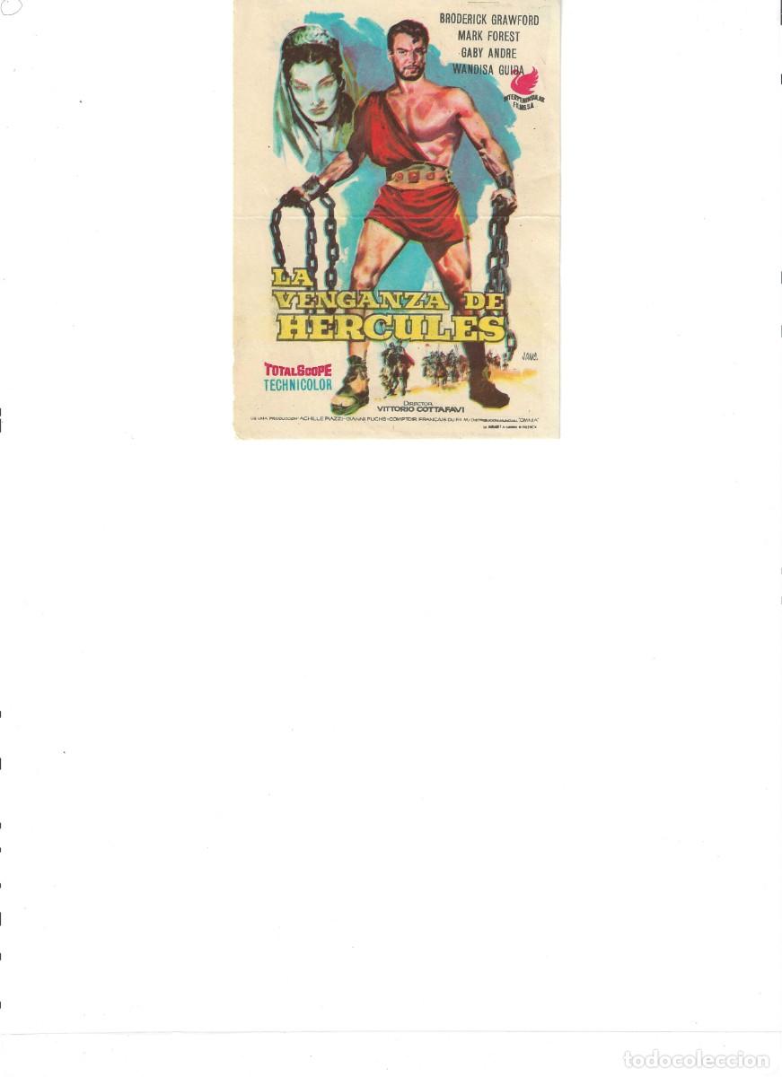 Cine: LA VENGANZA DE HERCULES, SP - Foto 1