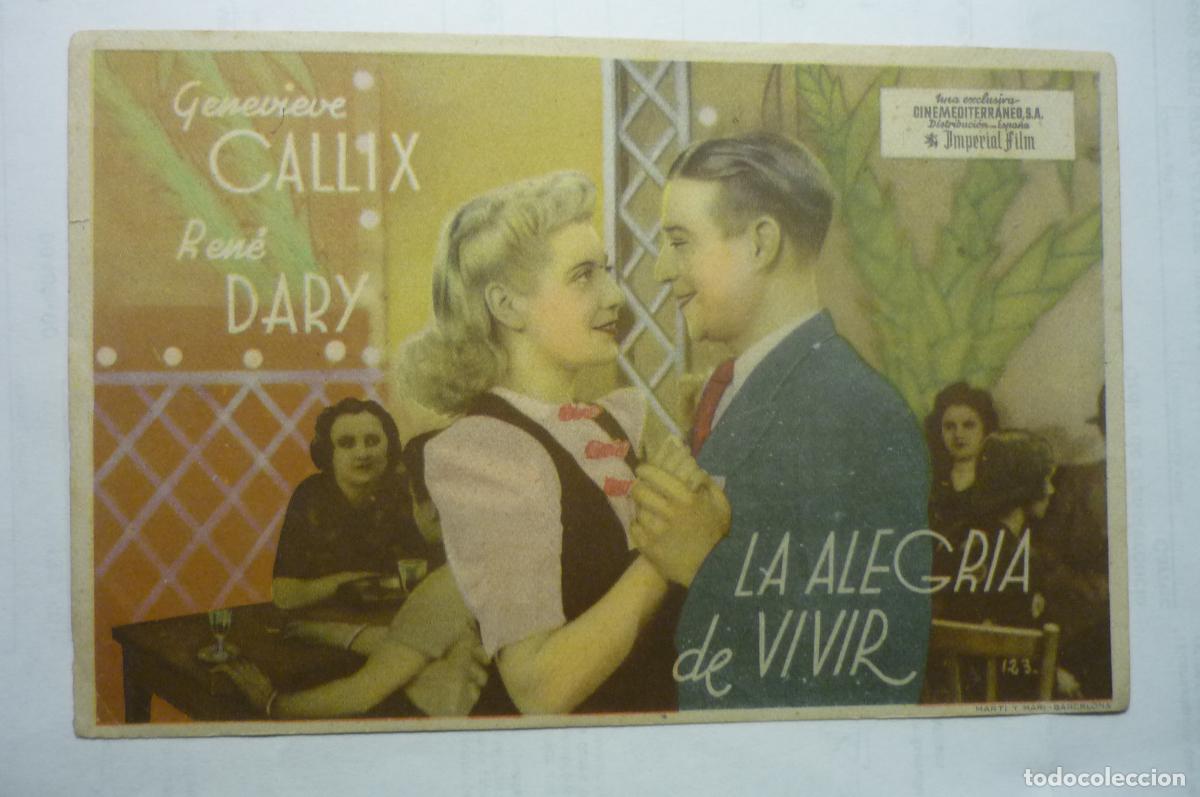 Cine: programa la alegria de vivir - Foto 1