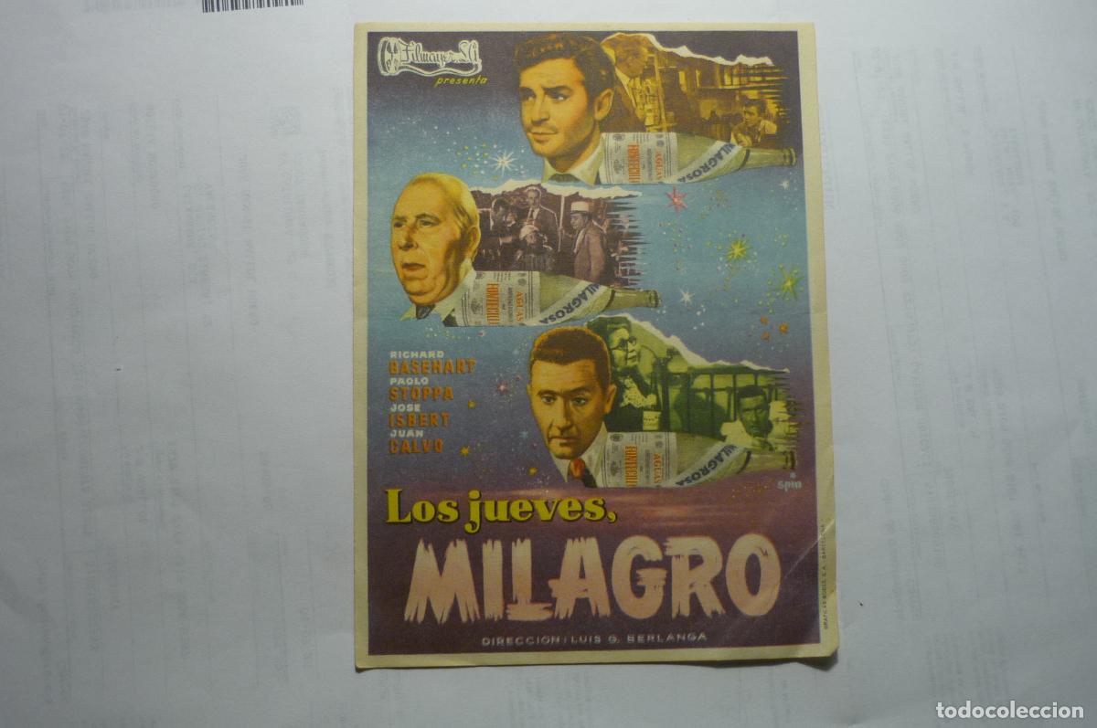 Cine: programa los jueves milagro.-jose isbert - Foto 1