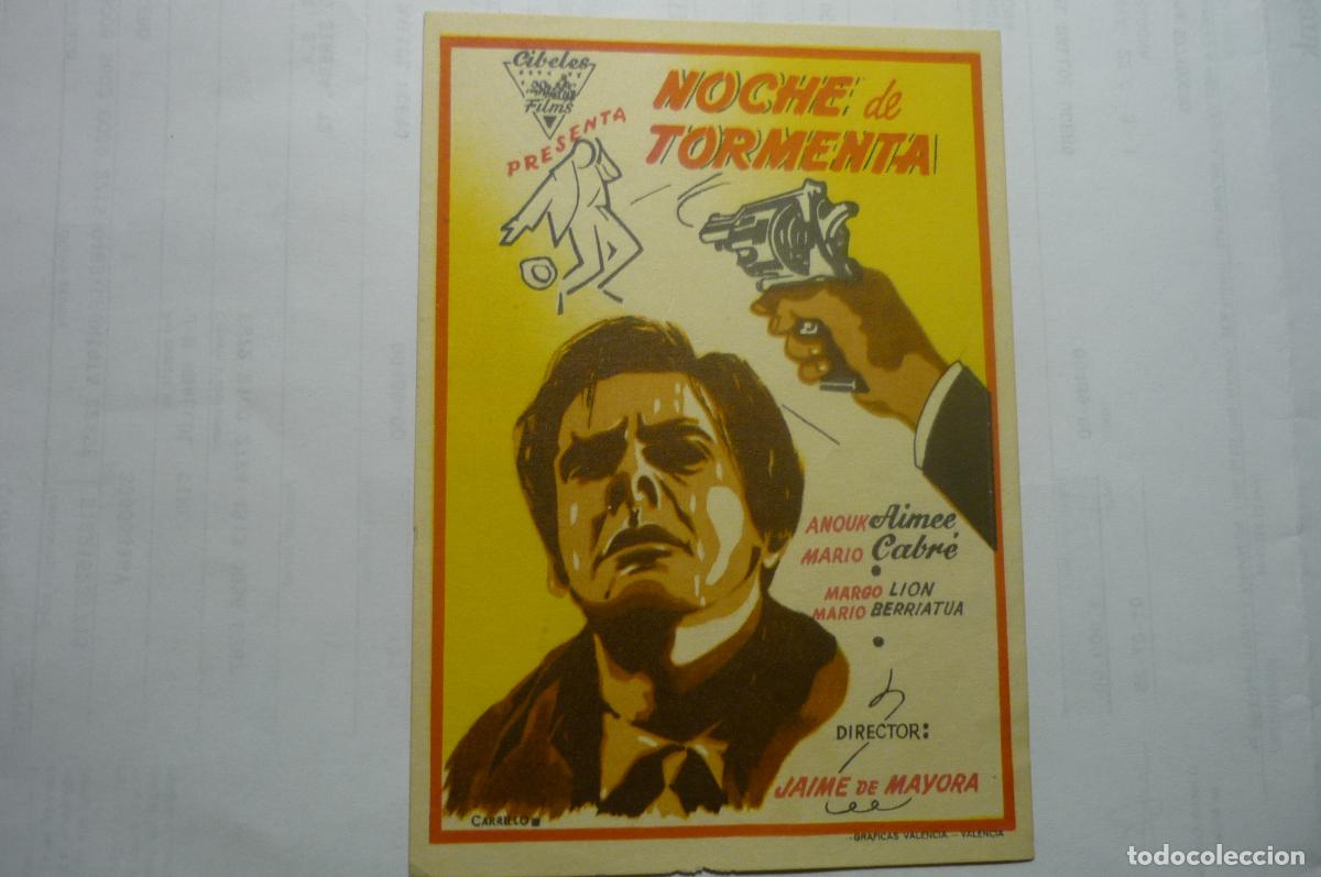 Cine: programa noche de tormenta,.mario cabre - Foto 1