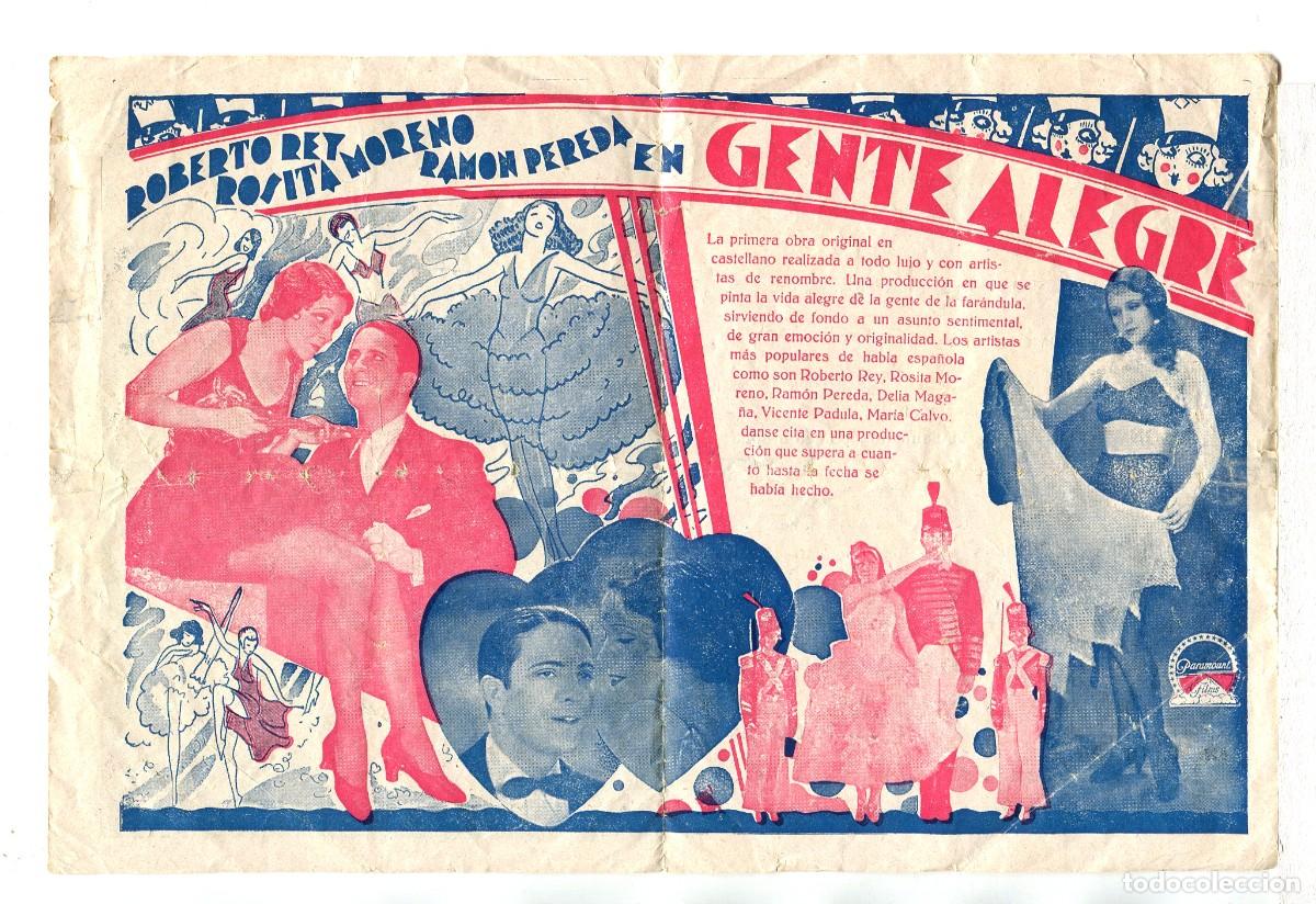 Cine: GENTE ALEGRE, con Roberto Rey. - Foto 2