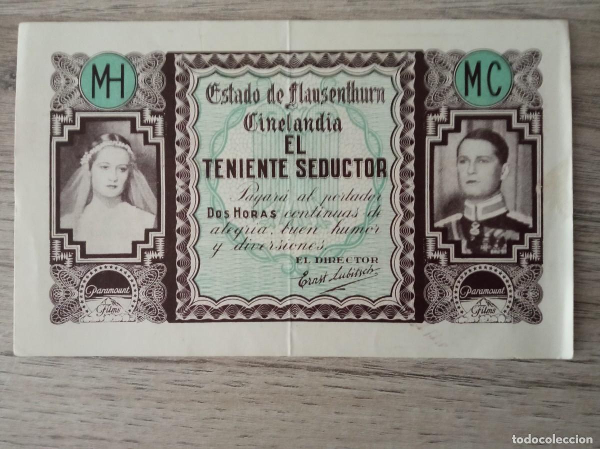 Cine: EL TENIENTE SEDUCTOR, MAURICE CHEVALIER - Foto 1