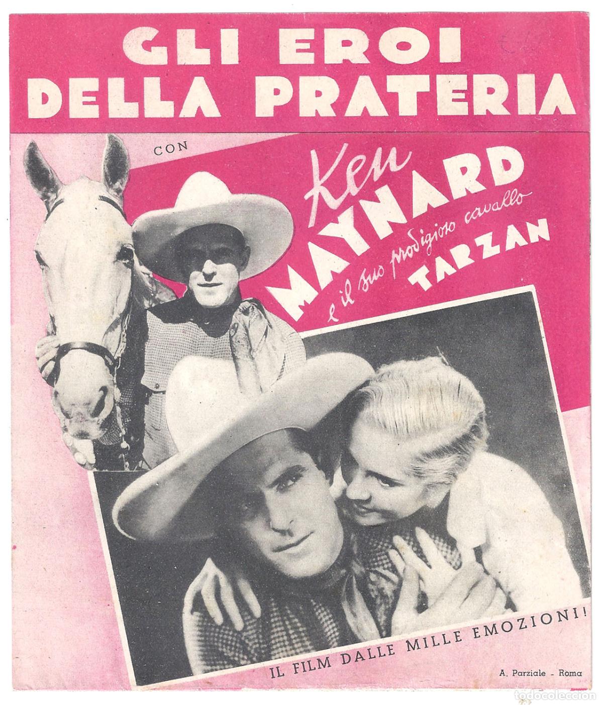 Cine: PTCC 827 WHISTLIN DAN PROGRAMA DOBLE ITALIANO KEN MAYNARD - Foto 1