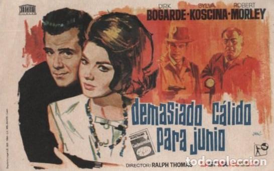 Cine: PROGRAMA DE CINE: DEMASIADO C&Aacute;LIDO PARA JUNIO PC-10791 - Foto 1