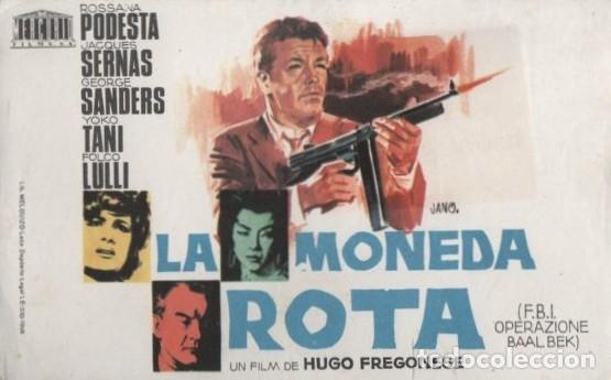 Cine: PROGRAMA DE CINE: LA MONEDA ROTA PC-10805 - Foto 1