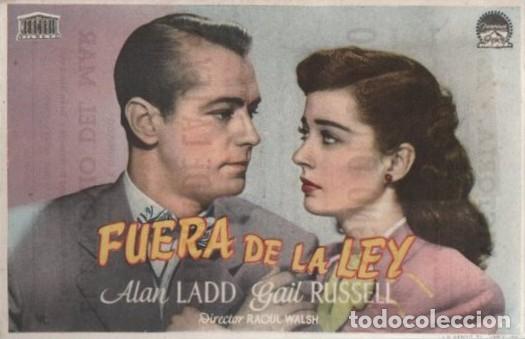 Cine: PROGRAMA DE CINE: FUERA DE LA LEY PC-10806 - Foto 1