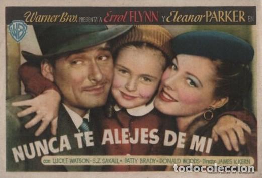 Cine: PROGRAMA DE CINE: NUNCA TE ALEJES DE MI PC-10807 - Foto 1