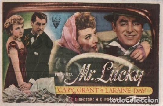 Cine: PROGRAMA DE CINE: MR. LUCKY PC-10810 - Foto 1