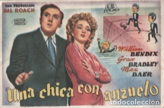 Cine: PROGRAMA DE CINE: UNA CHICA CON ANZUELO PC-10812 - Foto 1