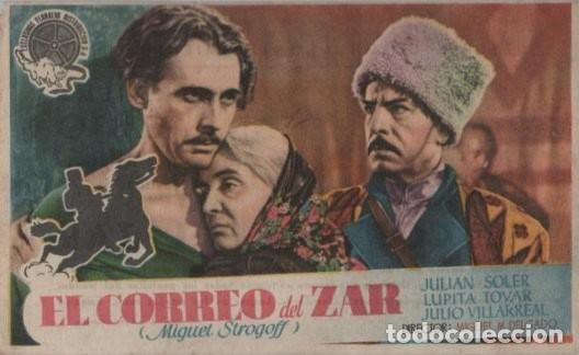 Cine: PROGRAMA DE CINE: EL CORREO DEL ZAR PC-10825 - Foto 1