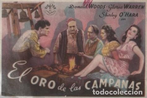 Cine: PROGRAMA DE CINE: EL ORO DE LAS CAMPANAS PC-10829 - Foto 1