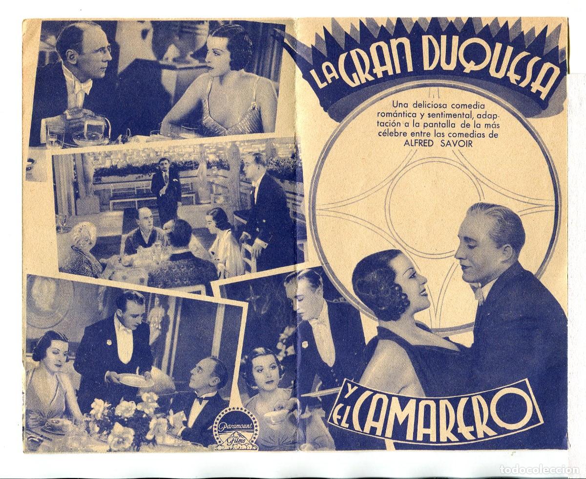 Cine: LA GRAN DUQUESA Y EL CAMARERO, con BING CROSBY, - Foto 2