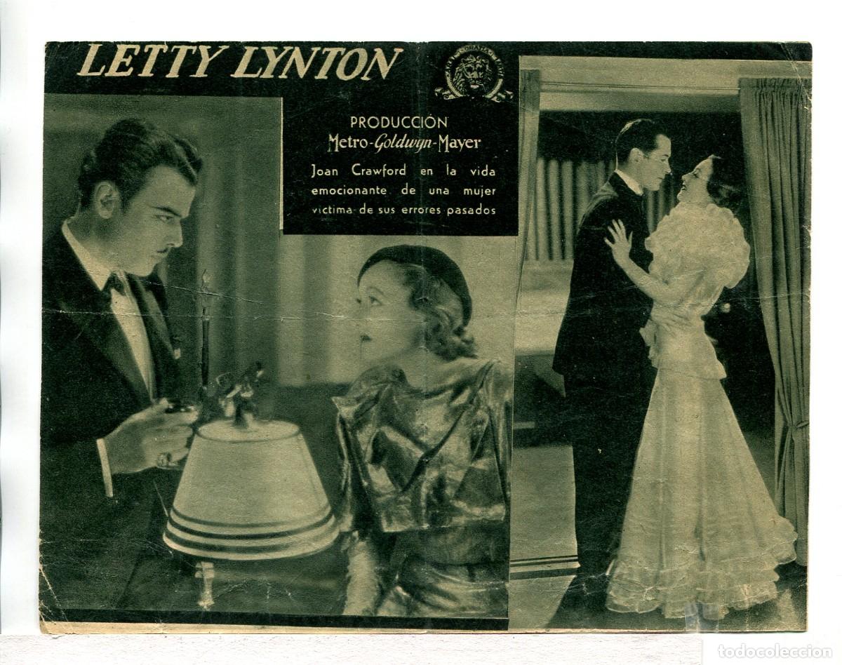 Cine: LETTY LYNTON, con Joan Crawford. - Foto 2