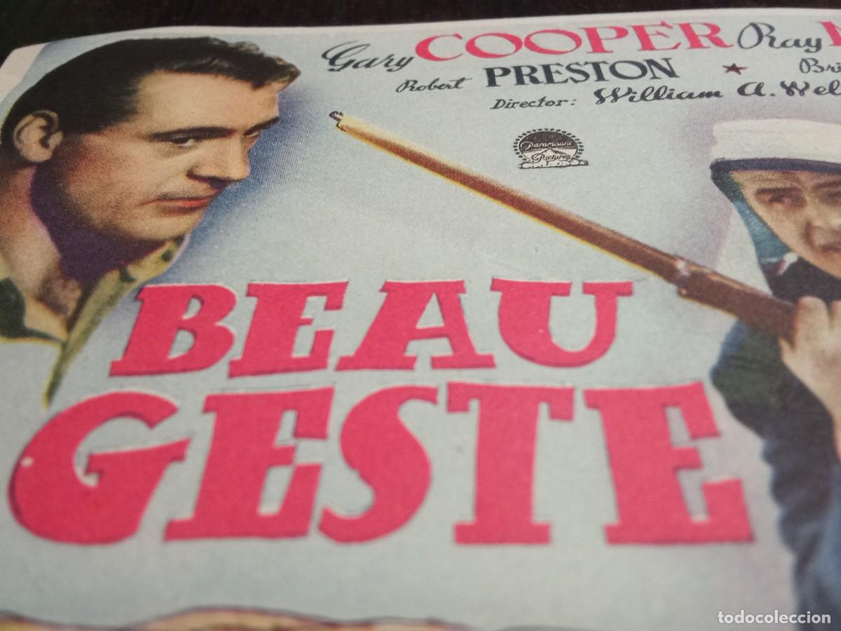 Cine: Beau Geste.Gary Cooper.Ray Milland. - Foto 2
