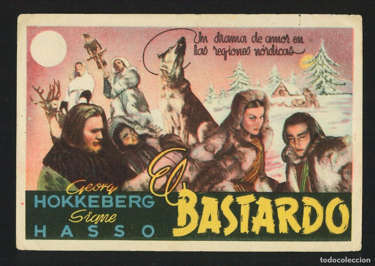 Cine: EL BASTARDO / PROGRAMA DE CINE CON PUBLICIDAD EN TRASERA (AVENTURAS) - Foto 1