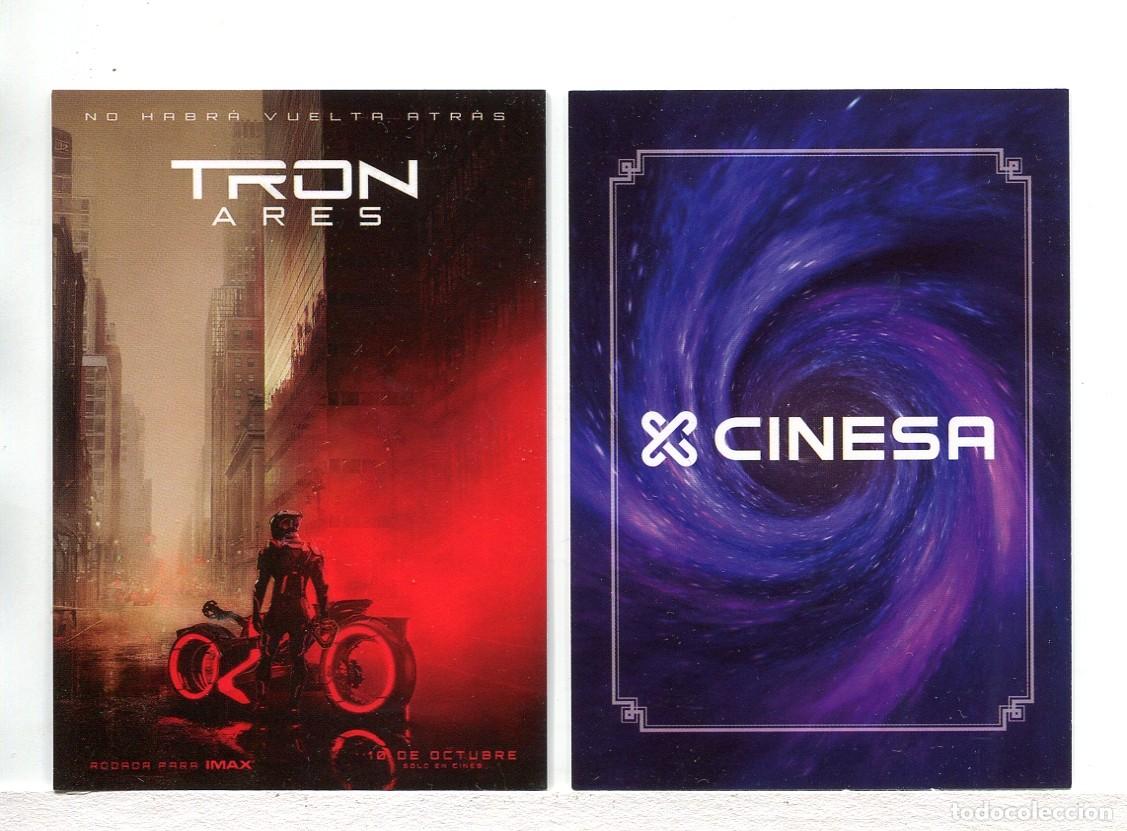 Cine: TRON, ARES 6,5 X 9 cms. - Foto 1